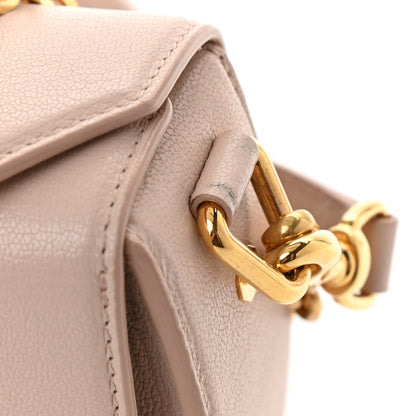 Alexander McQueen Fine Grain Goatskin Box Shoulder Bag 19 Nude 11 of 13