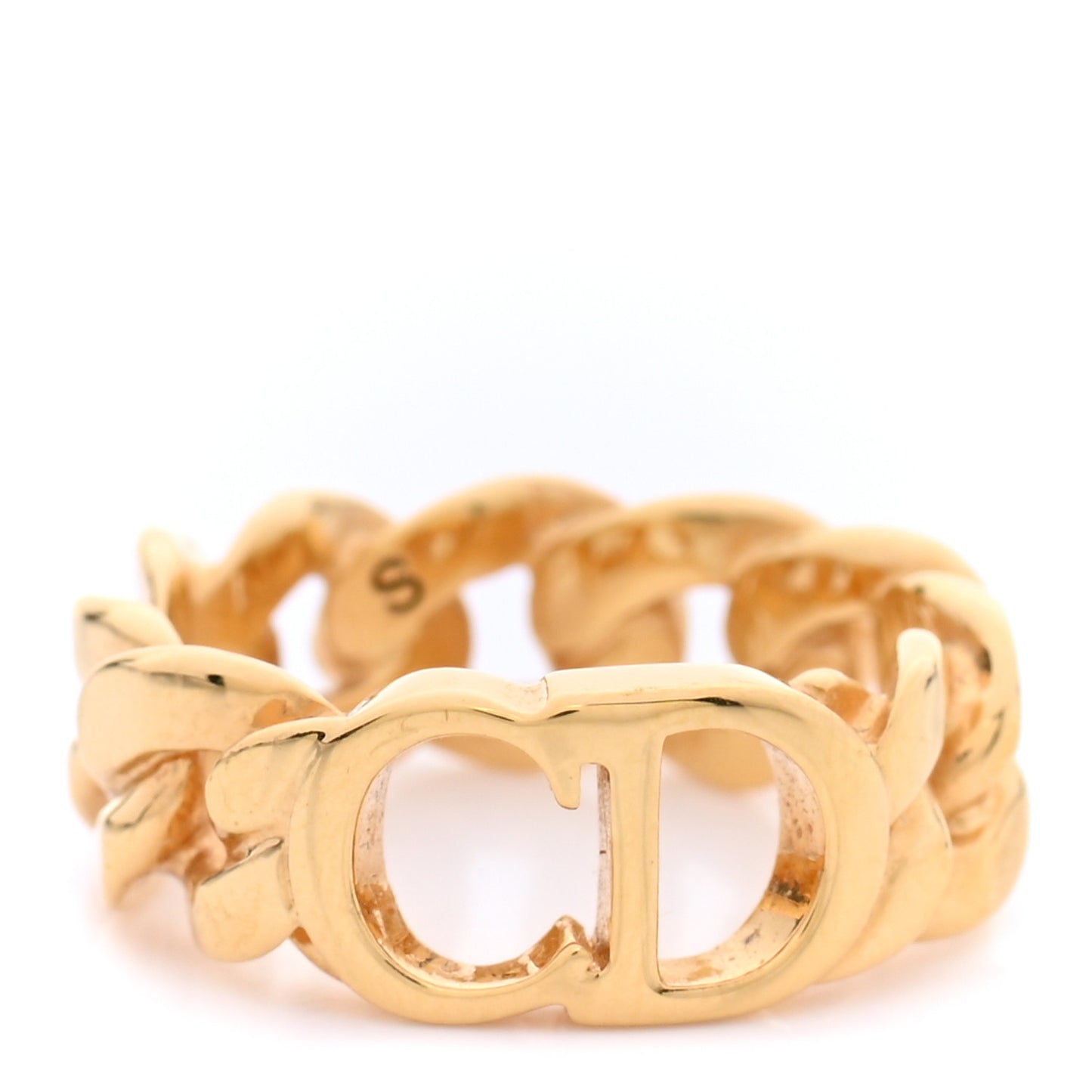 Metal Danseuse Etoile Chain Ring 50 5.5 S Gold