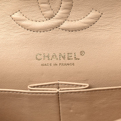Chanel Caviar Quilted Medium Double Flap Beige 6 of 12