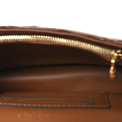 Louis Vuitton Lambskin Malletage Wallet On Chain GO-14 Tan 5 of 9