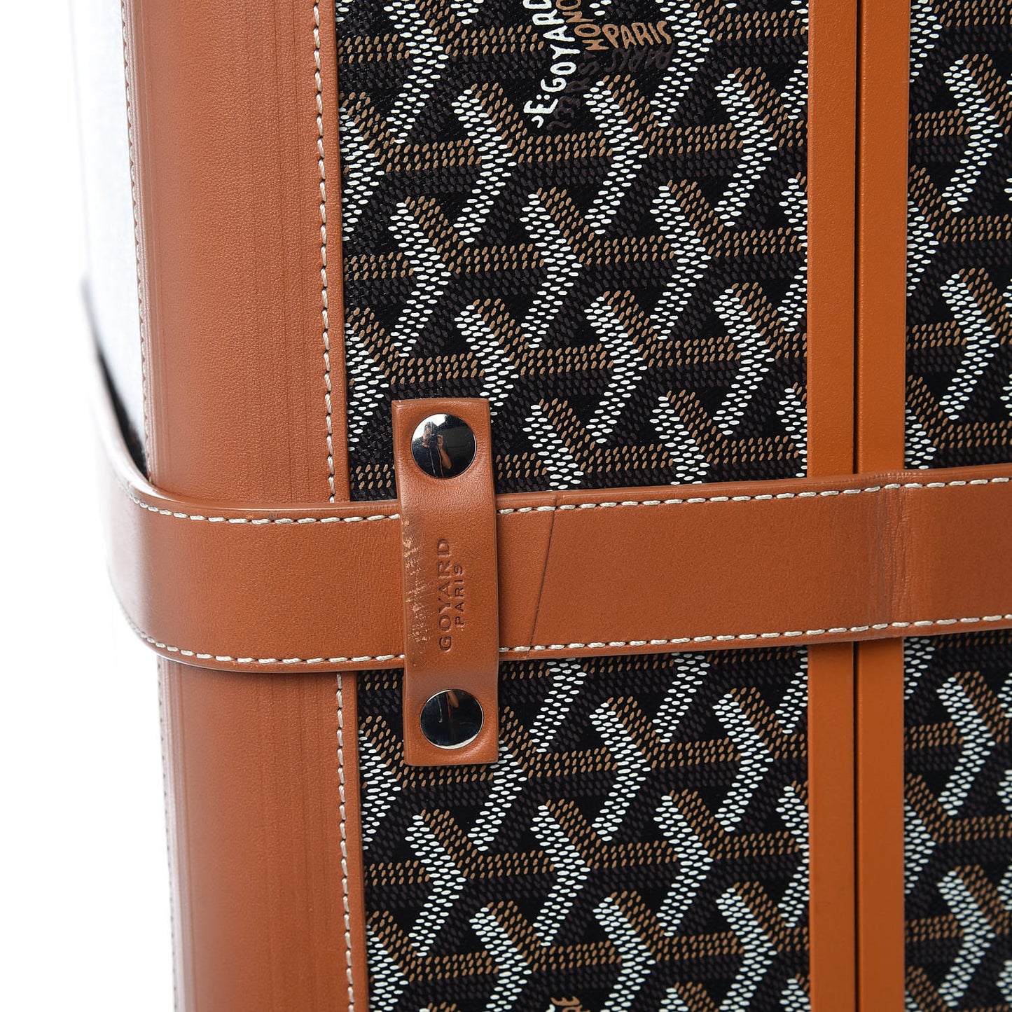 Goyardine Bourget PM Black Gold