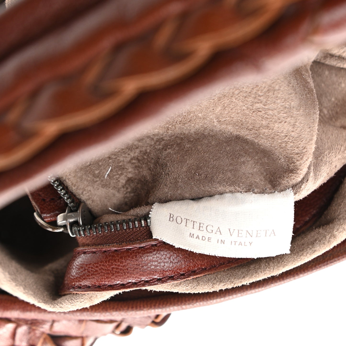 Nappa Intrecciato Medium Tornabuoni Hobo Bramble