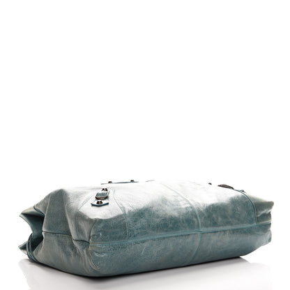 Balenciaga Agneau Classic Hardware Brief Aquamarine 4 of 15