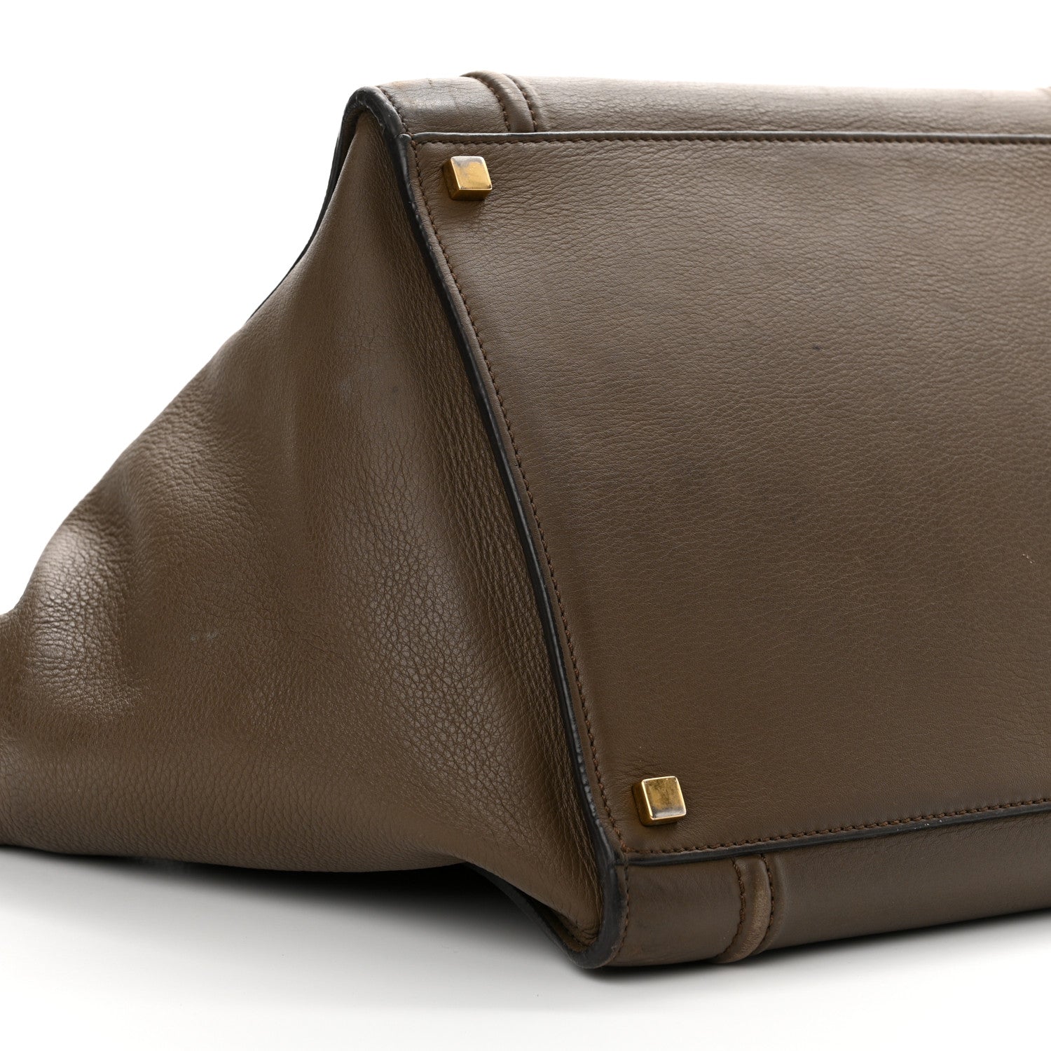 Celine Grained Calfskin Medium Phantom Luggage Taupe 9 of 30