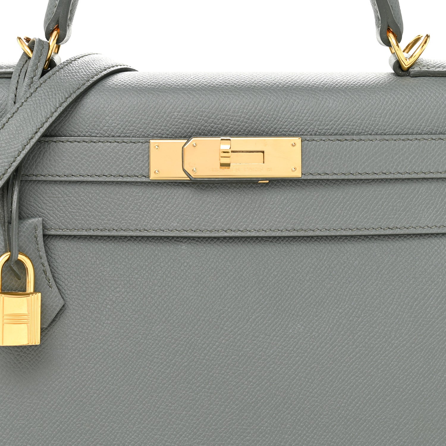 Hermes Epsom Kelly Sellier 28 Vert Amande 8 of 13