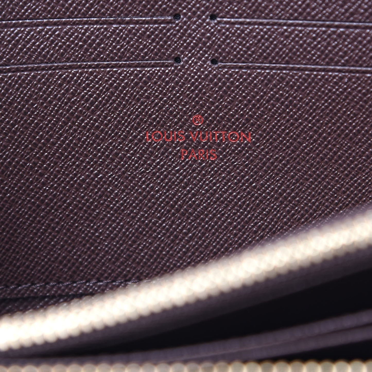 Damier Ebene Zippy Wallet