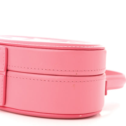 Celine Smooth Calfskin Cuir Triomphe Oval Minaudiere Lipstick 11 of 12