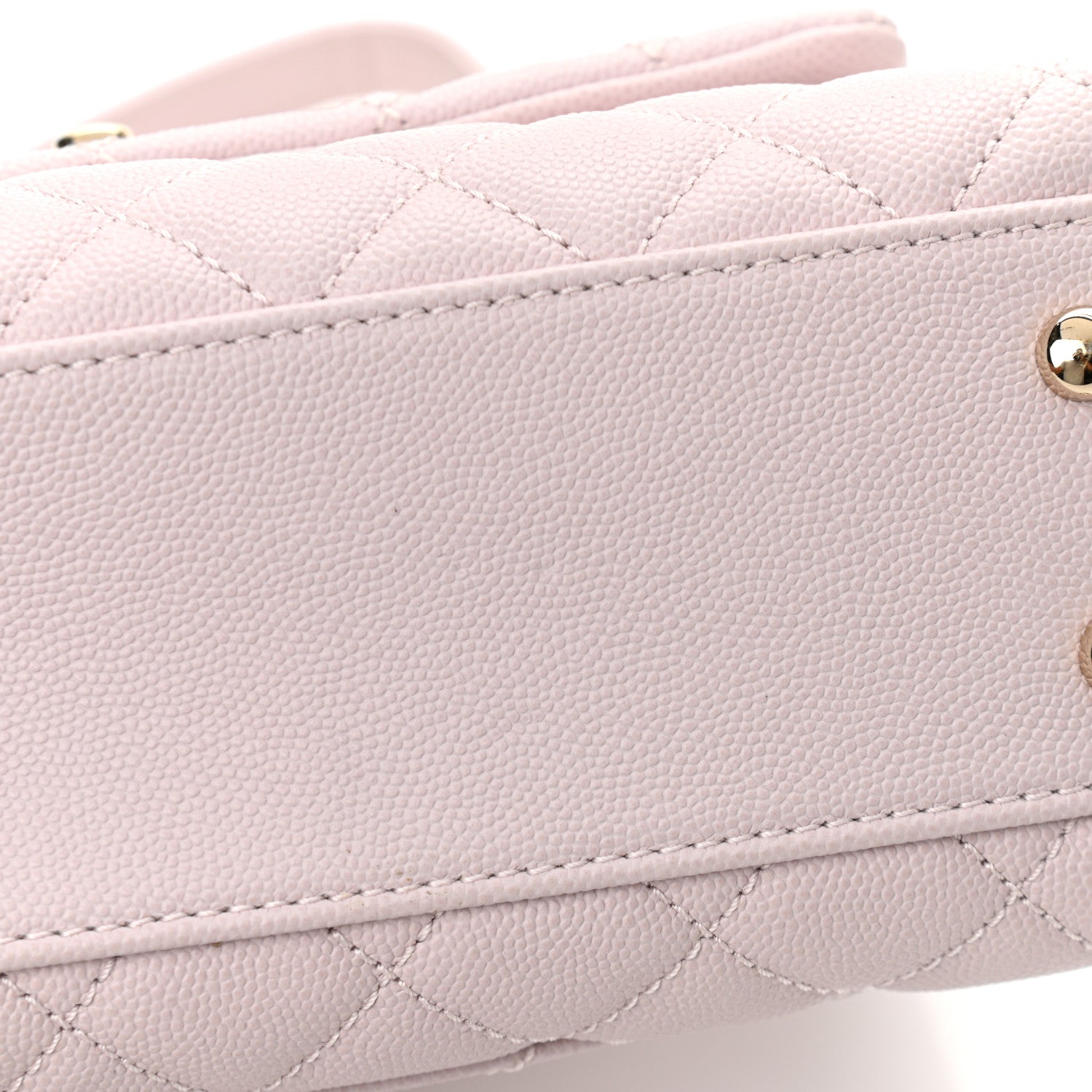 Chanel Caviar Quilted Mini Coco Handle Flap Lilas Lilac 12 of 13