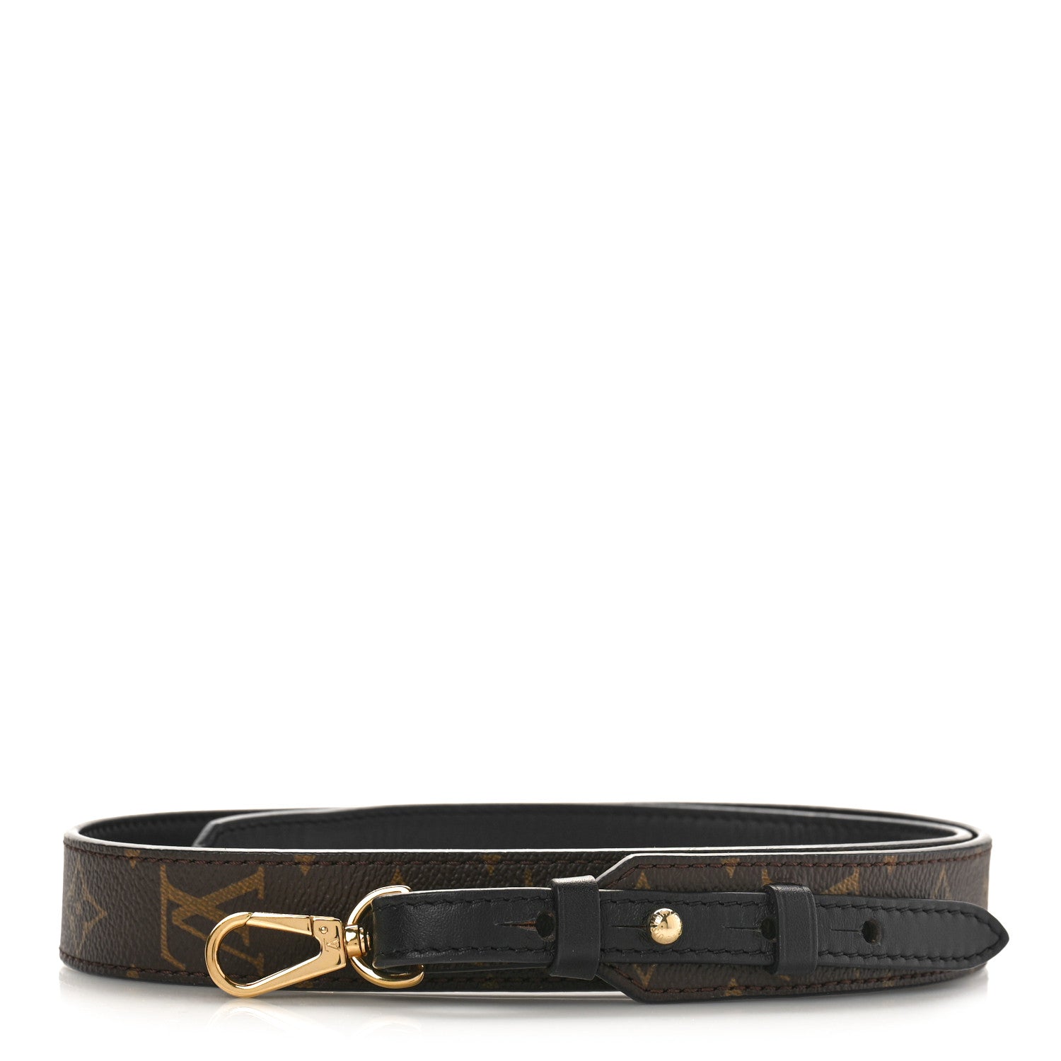 Louis Vuitton Monogram Bandouliere Shoulder Strap XL Black 1 of 3