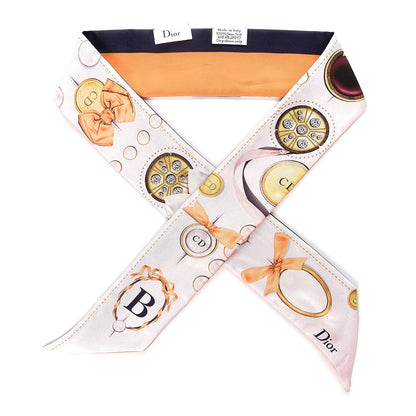 Christian Dior Silk ABCDior B Mitzah Scarf 1 of 6