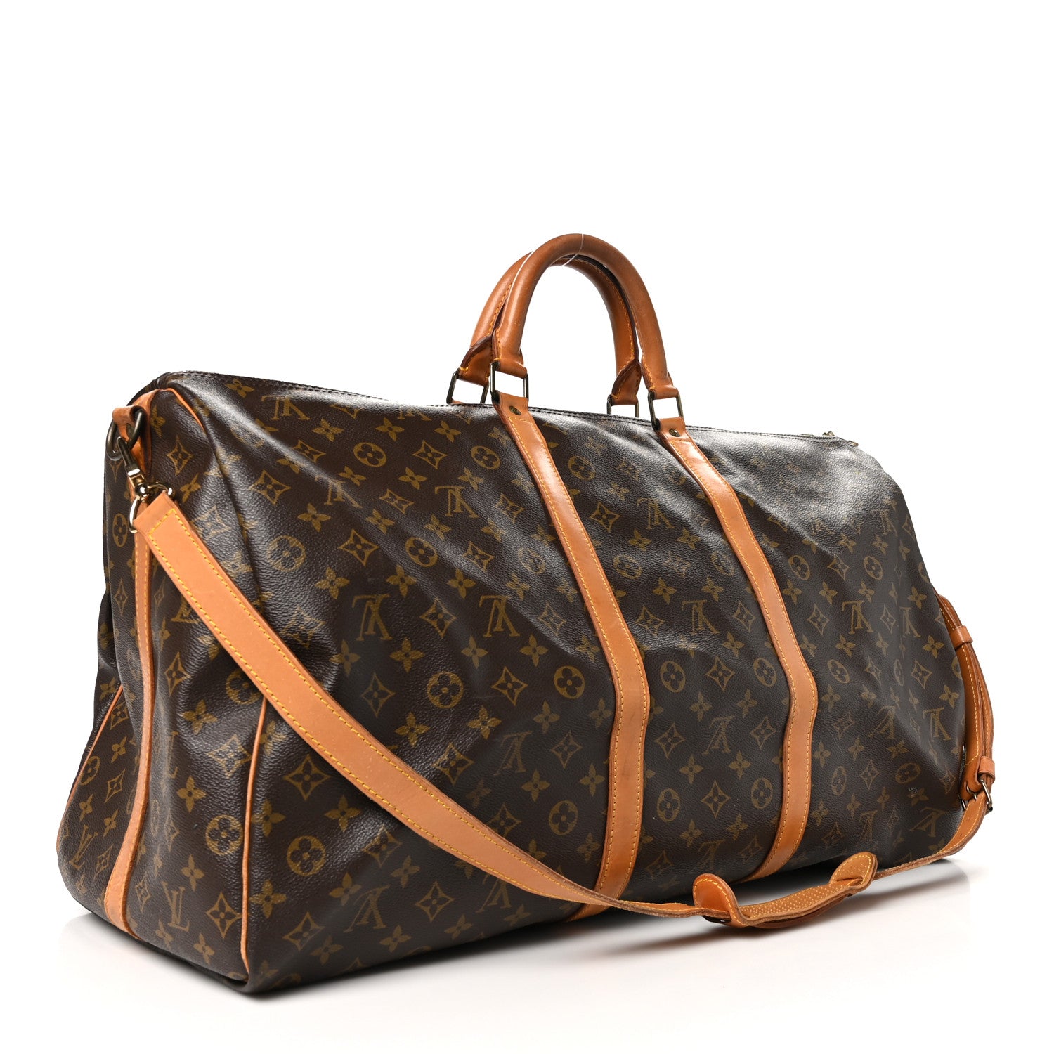 Louis Vuitton Monogram Keepall Bandouliere 60 2 of 16