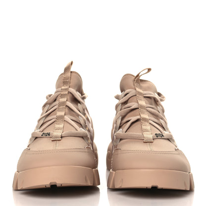 Christian Dior Neoprene Rubber Womens D-Connect Sneakers 39 Nude 2 of 8