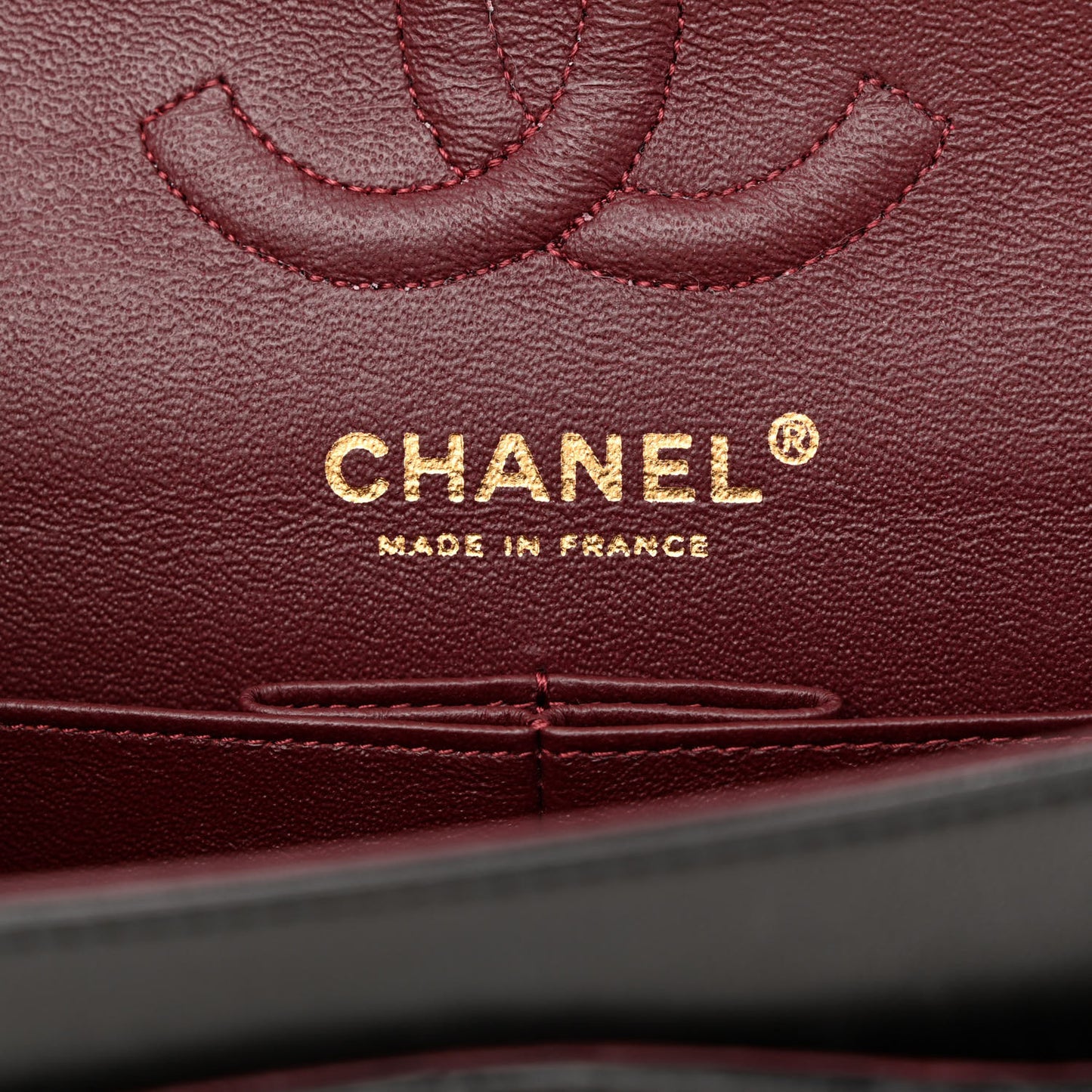 Lambskin Quilted Small Double Flap Black