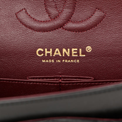 Chanel Lambskin Quilted Small Double Flap Black 6 of 12