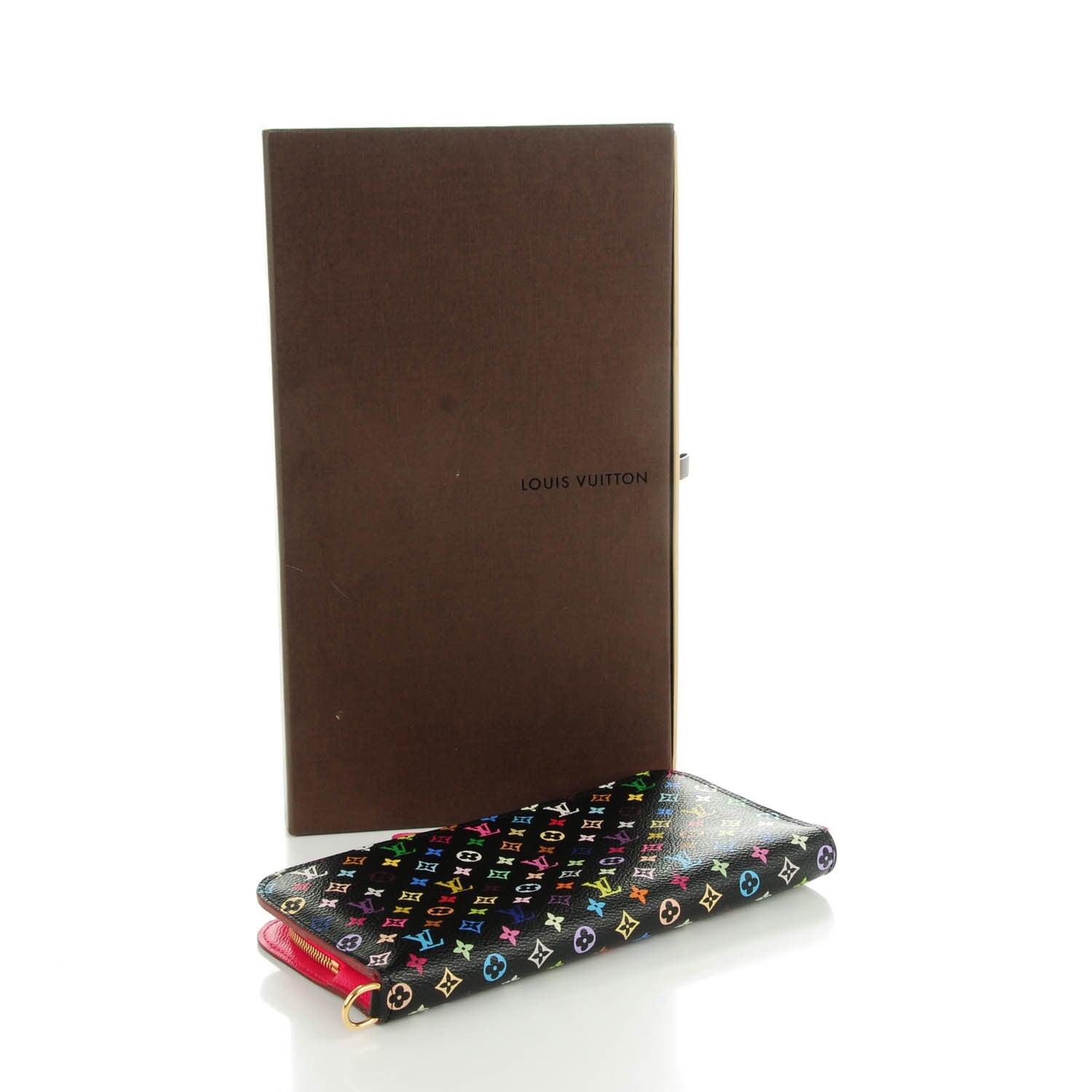 Louis Vuitton Monogram Multicolor Insolite Wallet Black Grenade 4 of 7