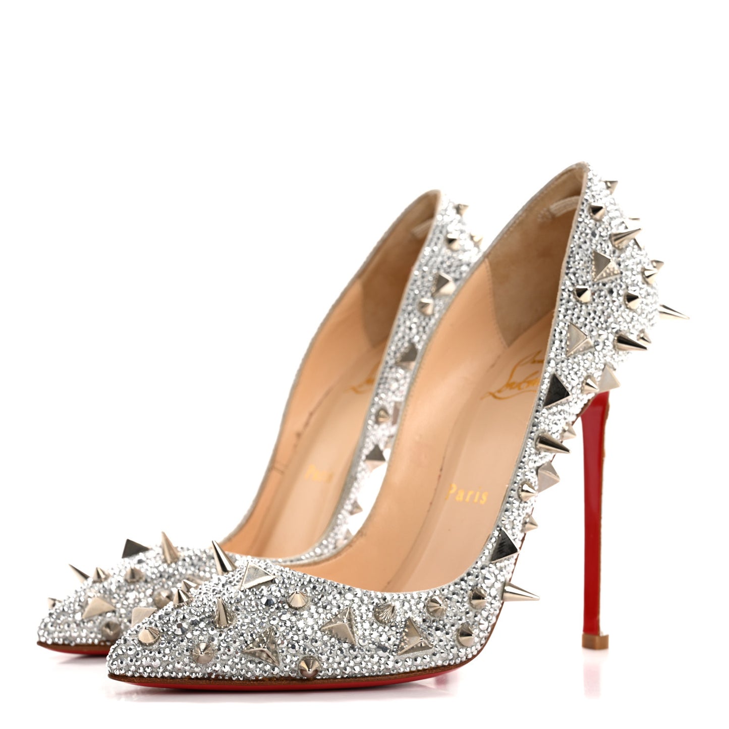 Potpourri Strass Pigalli 120 Pumps 36 Silver