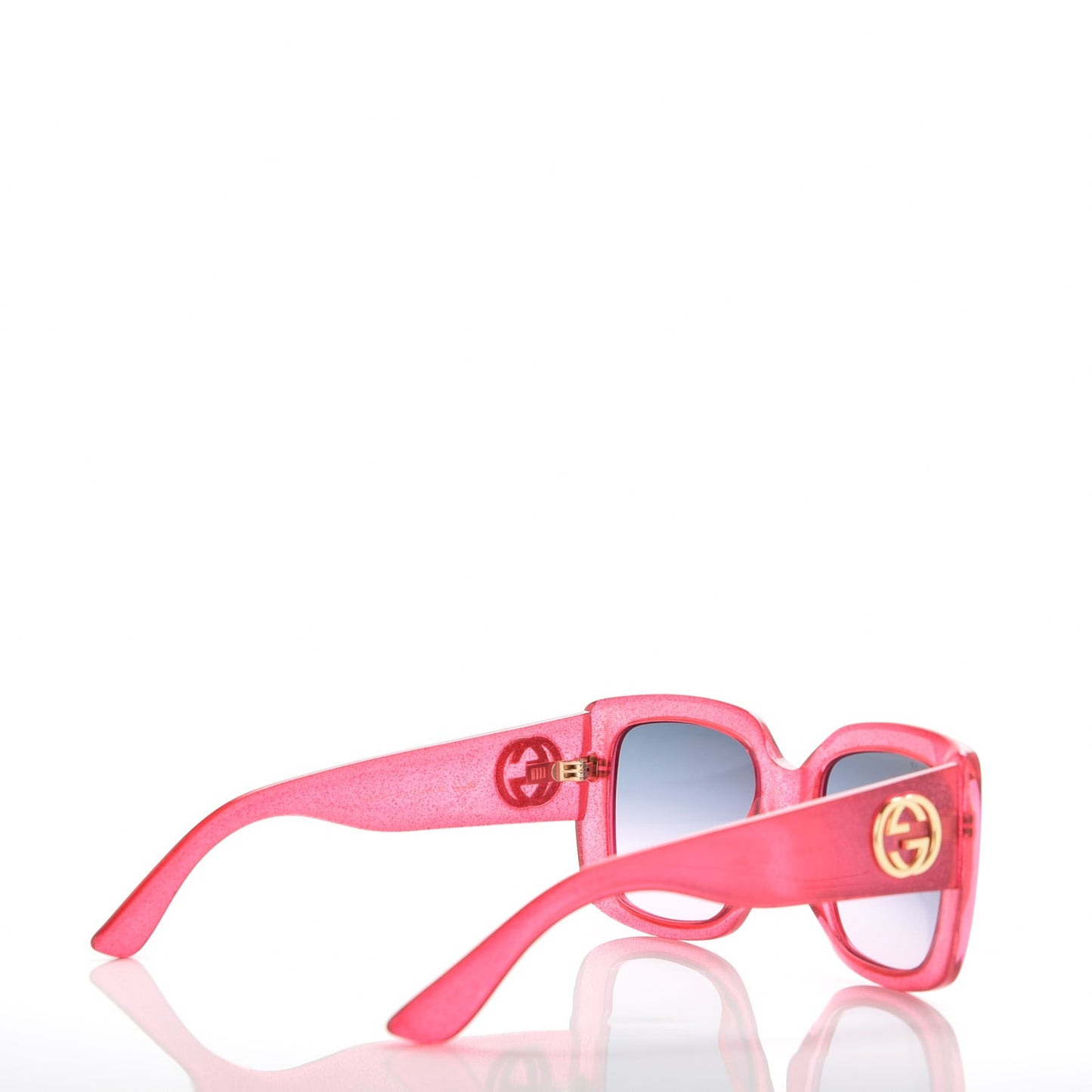 Glitter Square Optyl GG0141 Sunglasses Pink