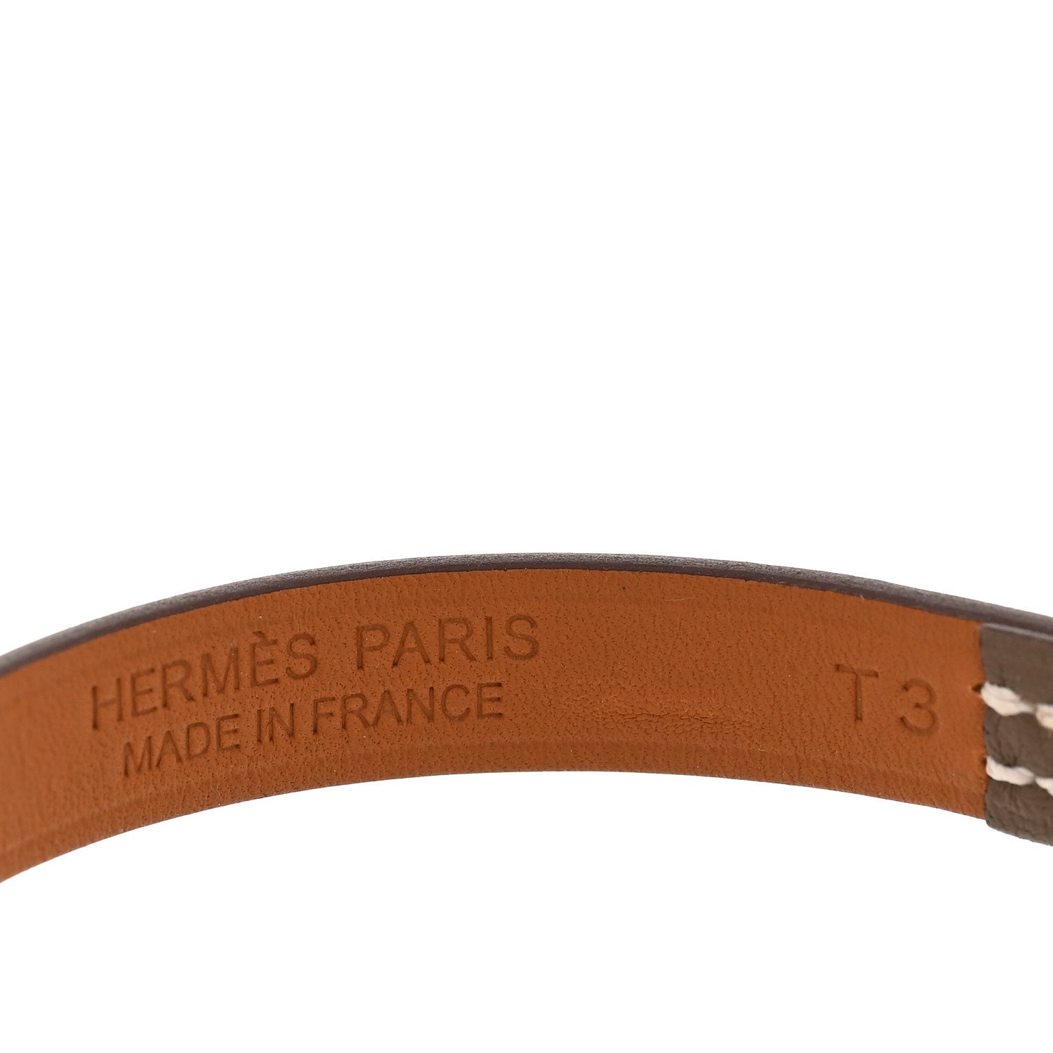 Hermes Swift Rivale Micro Bracelet T3 Etoupe 4 of 5