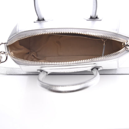 Givenchy Metallic Sugar Goatskin Small Antigona Silver 6 of 8