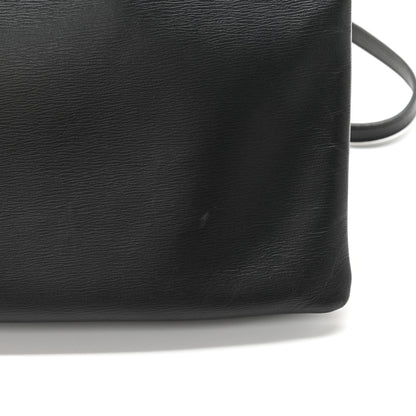Celine Lambskin Large Trio Crossbody Bag Black 13 of 13