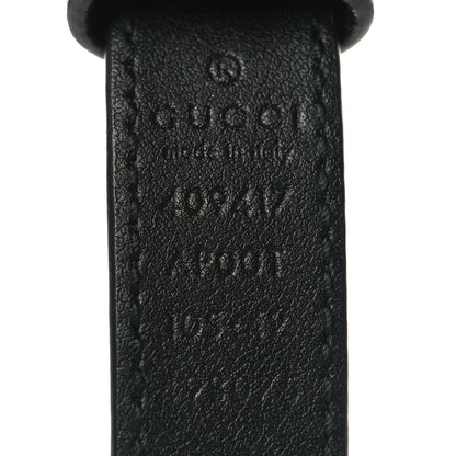 Gucci Calfskin Double G 20mm Belt 105 42 Black 5 of 5