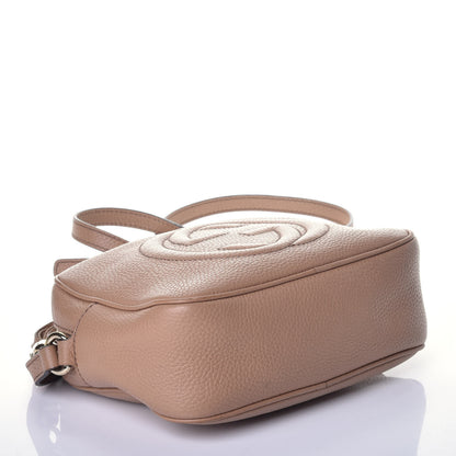 Gucci Pebbled Calfskin Small Soho Disco Bag Camelia 4 of 11