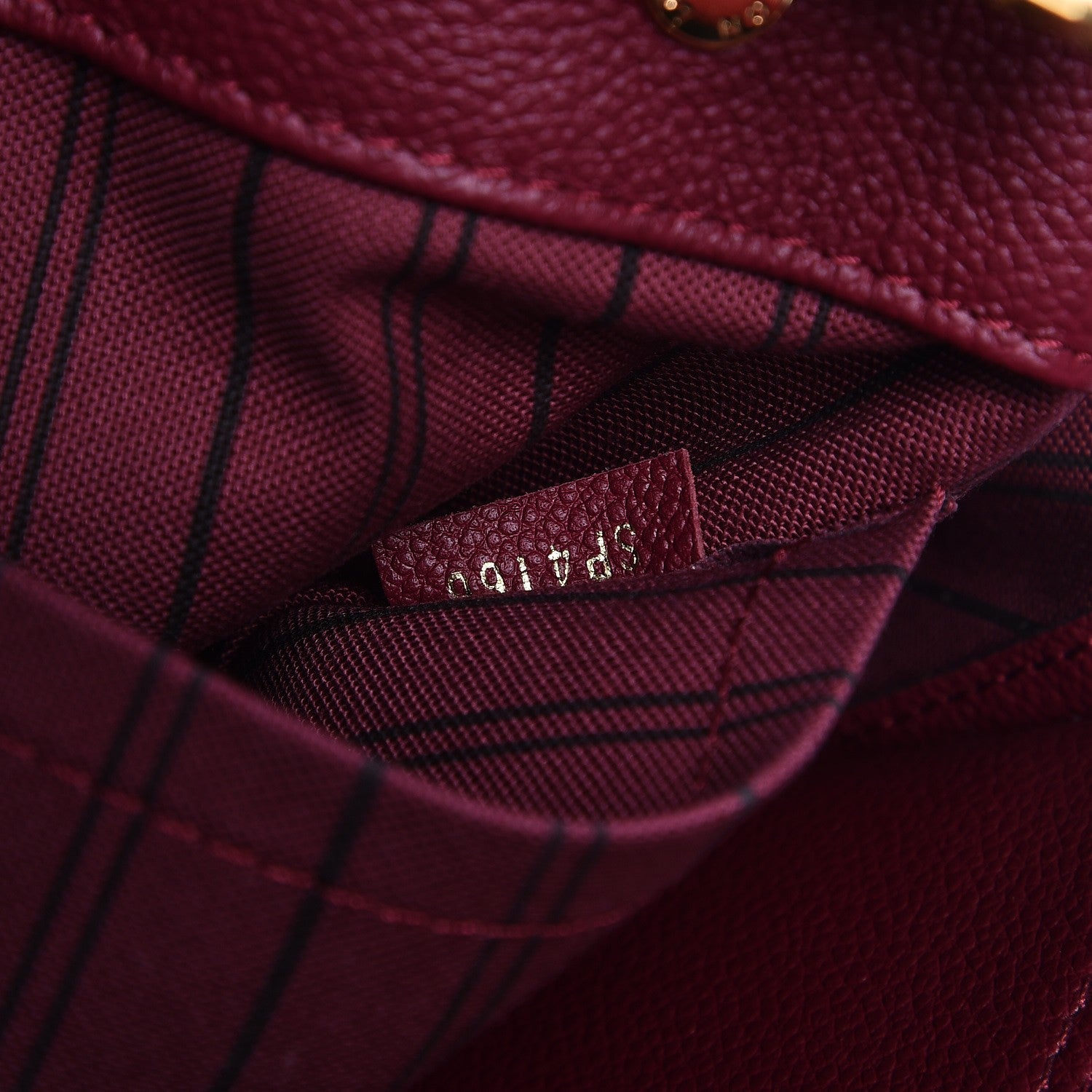 Louis Vuitton Empreinte Montaigne MM Raisin 8 of 8