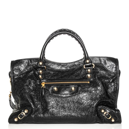 Balenciaga Agneau Giant 12 Gold Hardware City Black 4 of 9