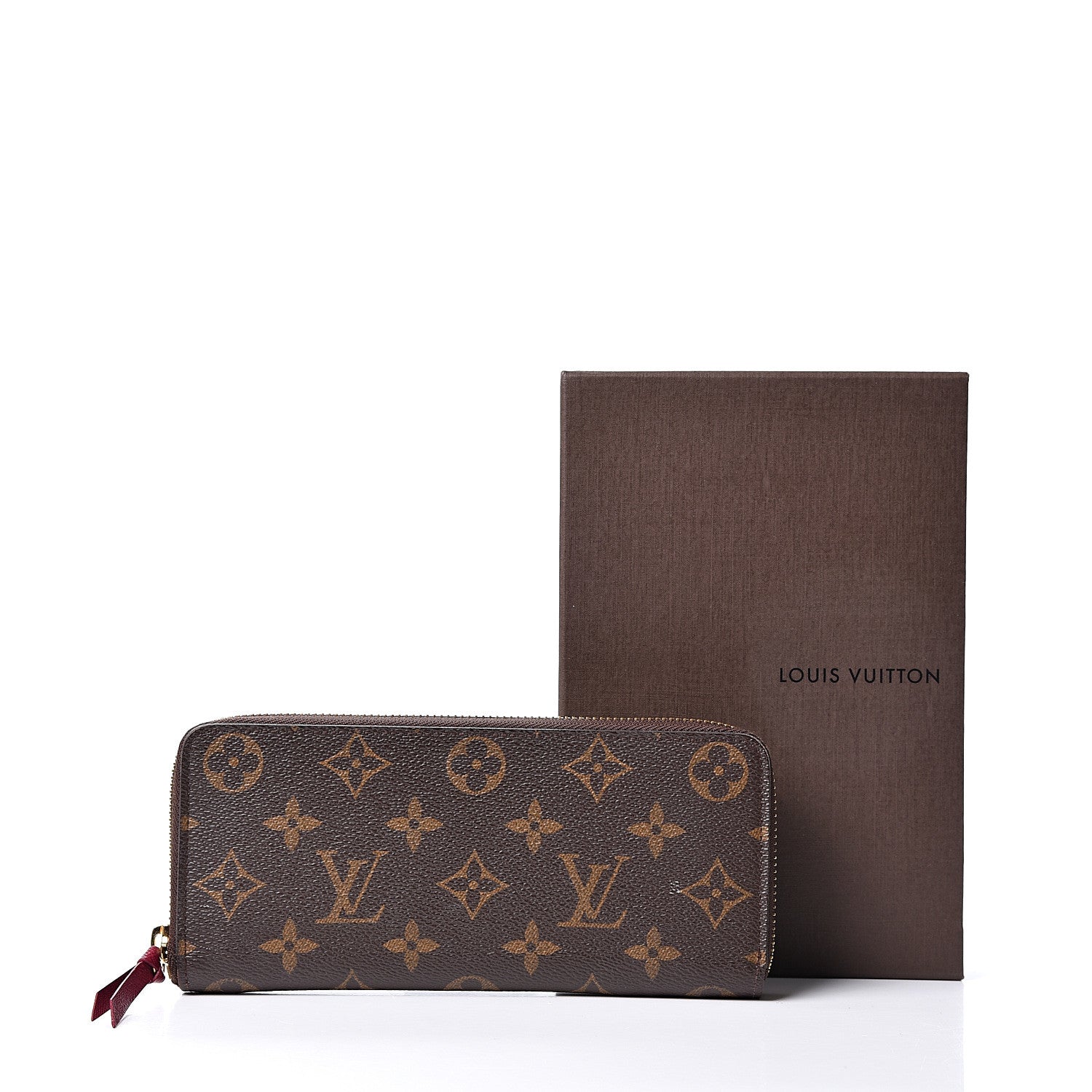 Louis Vuitton Monogram Clemence Wallet Fuchsia 9 of 9