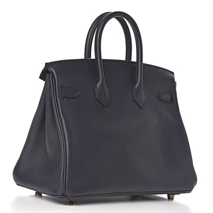 Hermes Swift Birkin 25 Bleu Indigo 3 of 39