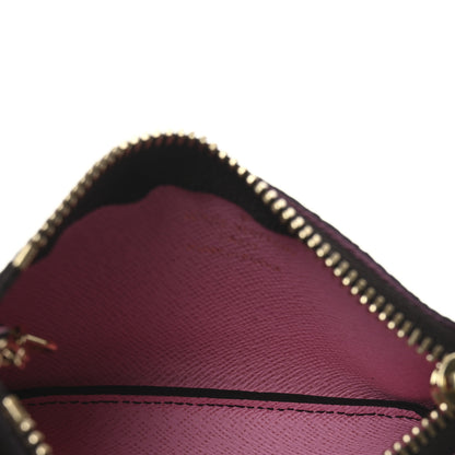 Louis Vuitton Monogram 2022 Christmas Animation Paris Key Pouch Pink 5 of 7