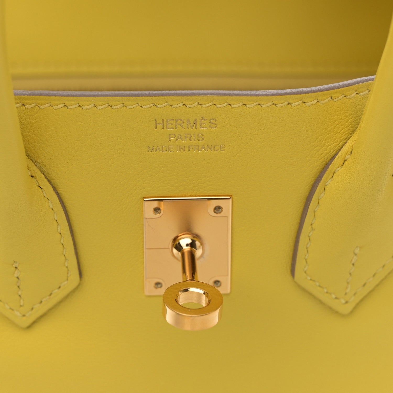 Hermes Swift Birkin 25 Lime 6 of 13