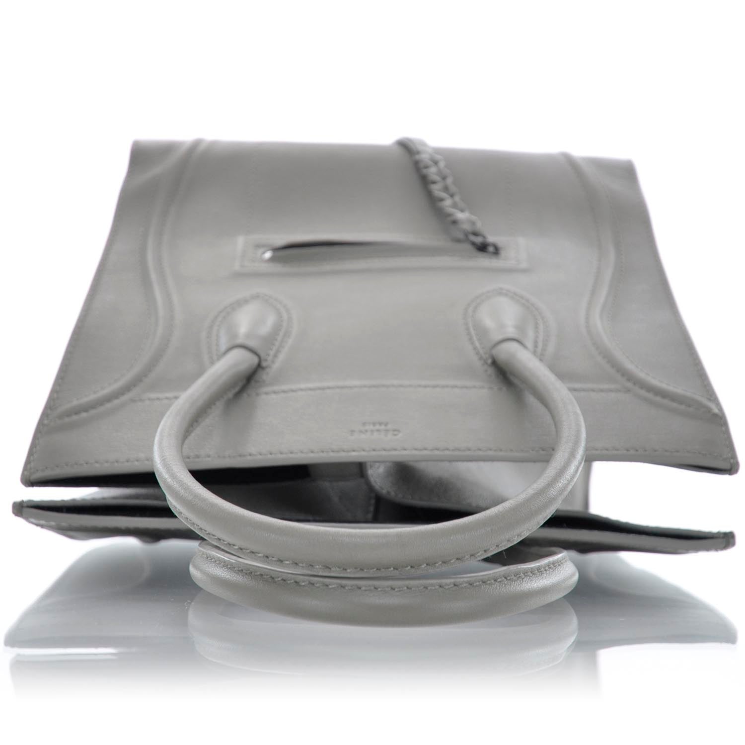 Celine Smooth Calfskin Medium Phantom Luggage 5 of 10