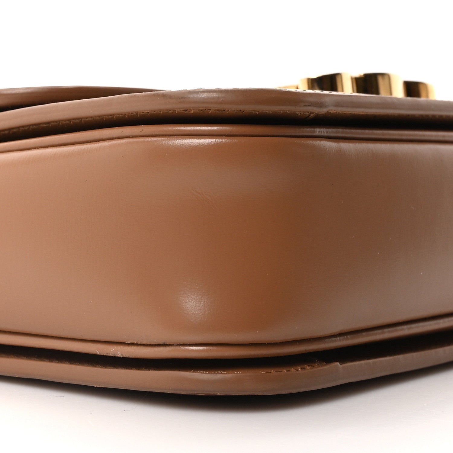 Celine Shiny Calfskin Teen Triomphe Bronze 8 of 10