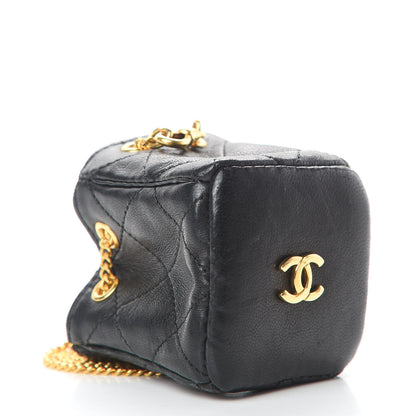 Chanel Lambskin Mini Drawstring Shoulder Bag Black 4 of 10