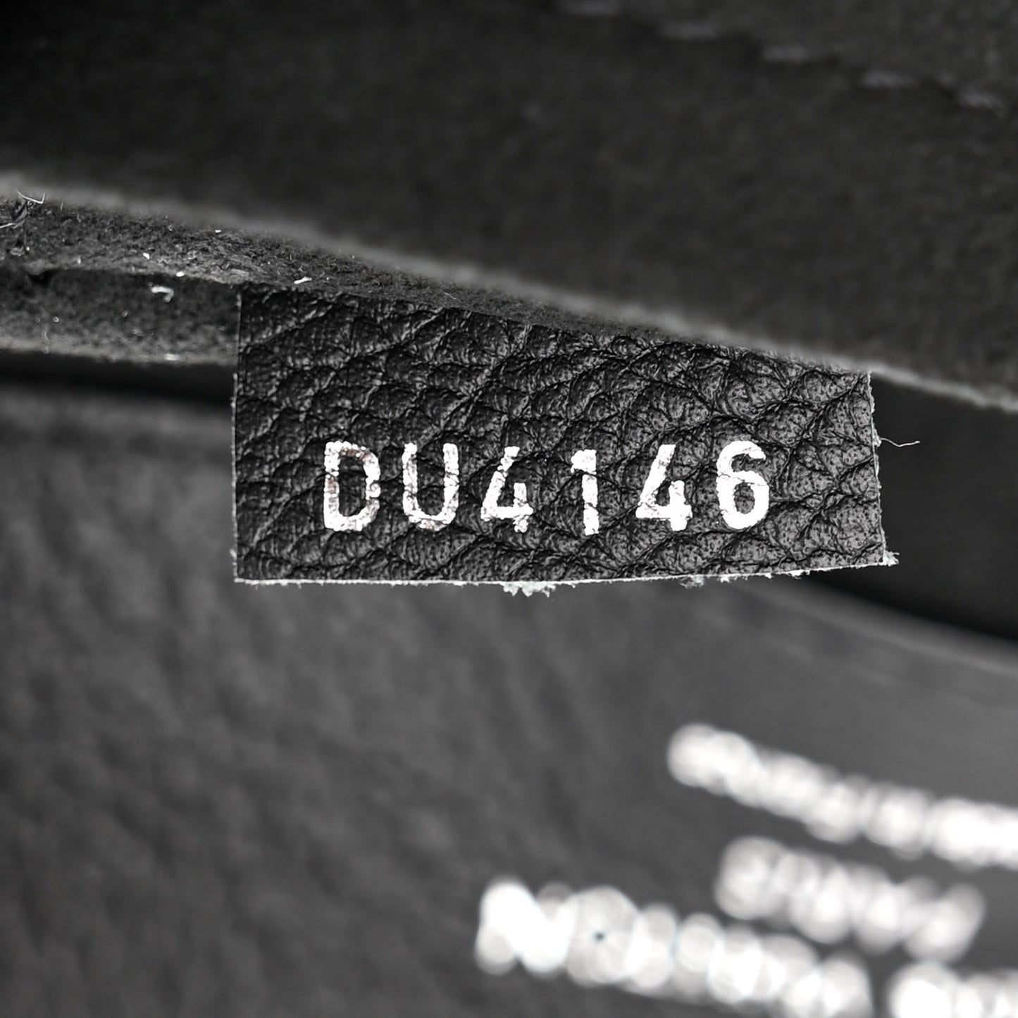 Calfskin Lockme Backpack Black