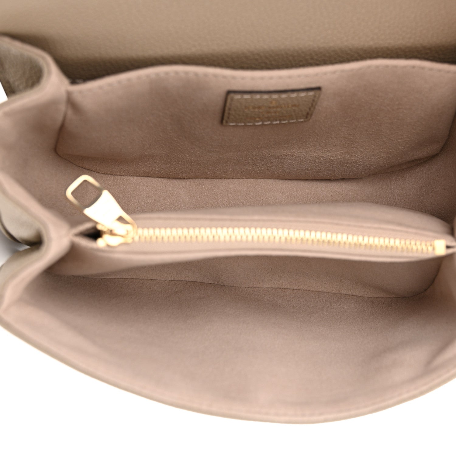Louis Vuitton Empreinte Monogram Giant Pochette Metis East West Tourterelle Creme 5 of 10