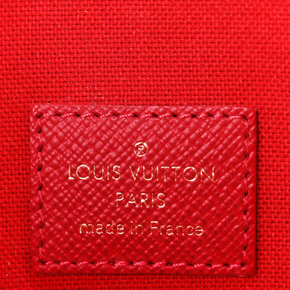Louis Vuitton Damier Ebene Pochette Felicie Chain Wallet 9 of 15