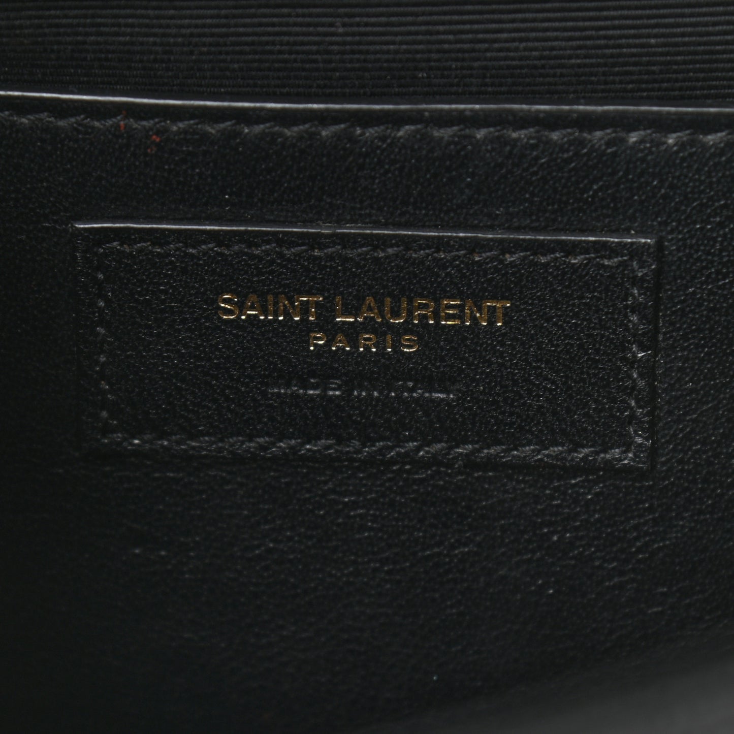 Grain De Poudre Medium Classic Monogram Kate Satchel Black