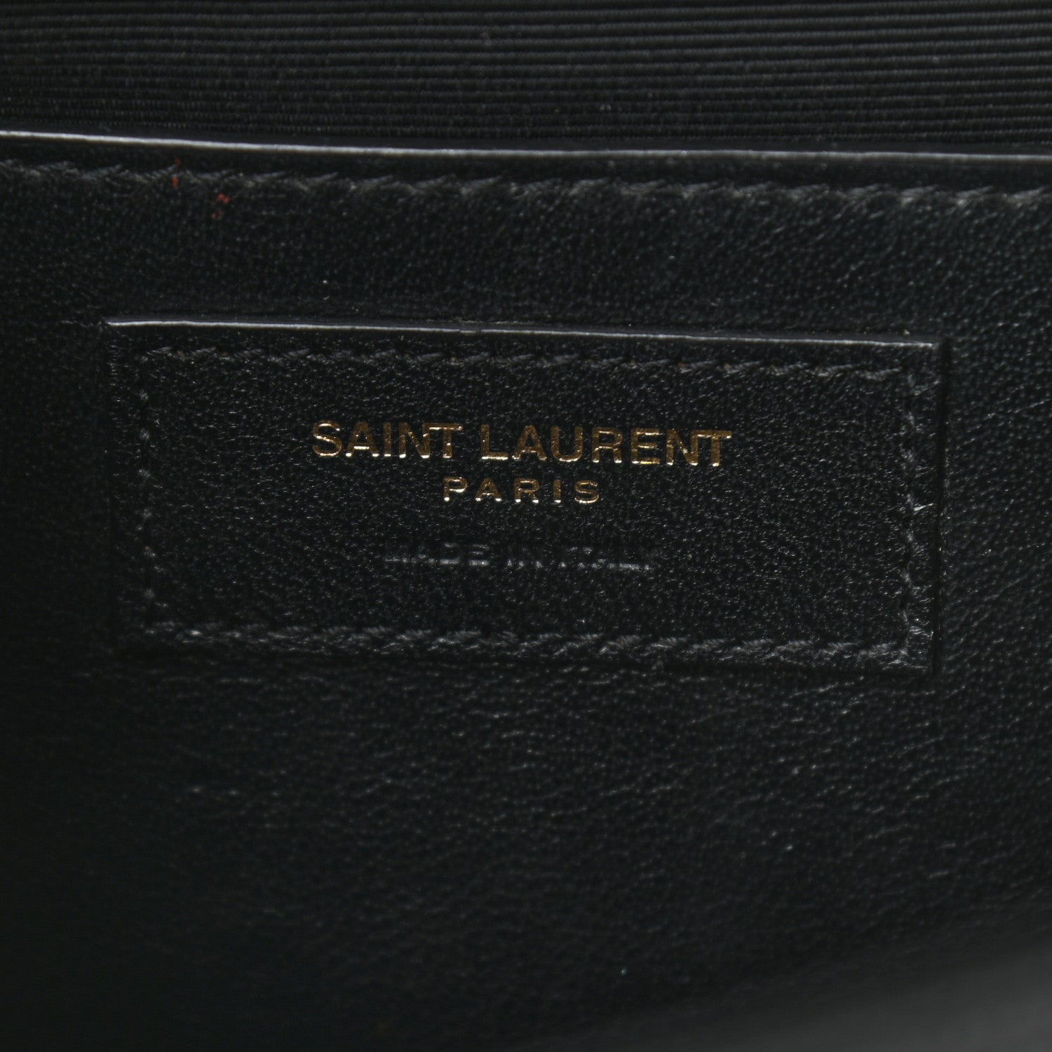 Saint Laurent Grain De Poudre Medium Classic Monogram Kate Satchel Black 6 of 9