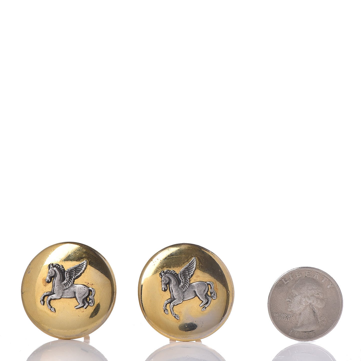 Gold Plated Clip On Earrings Gold Silver