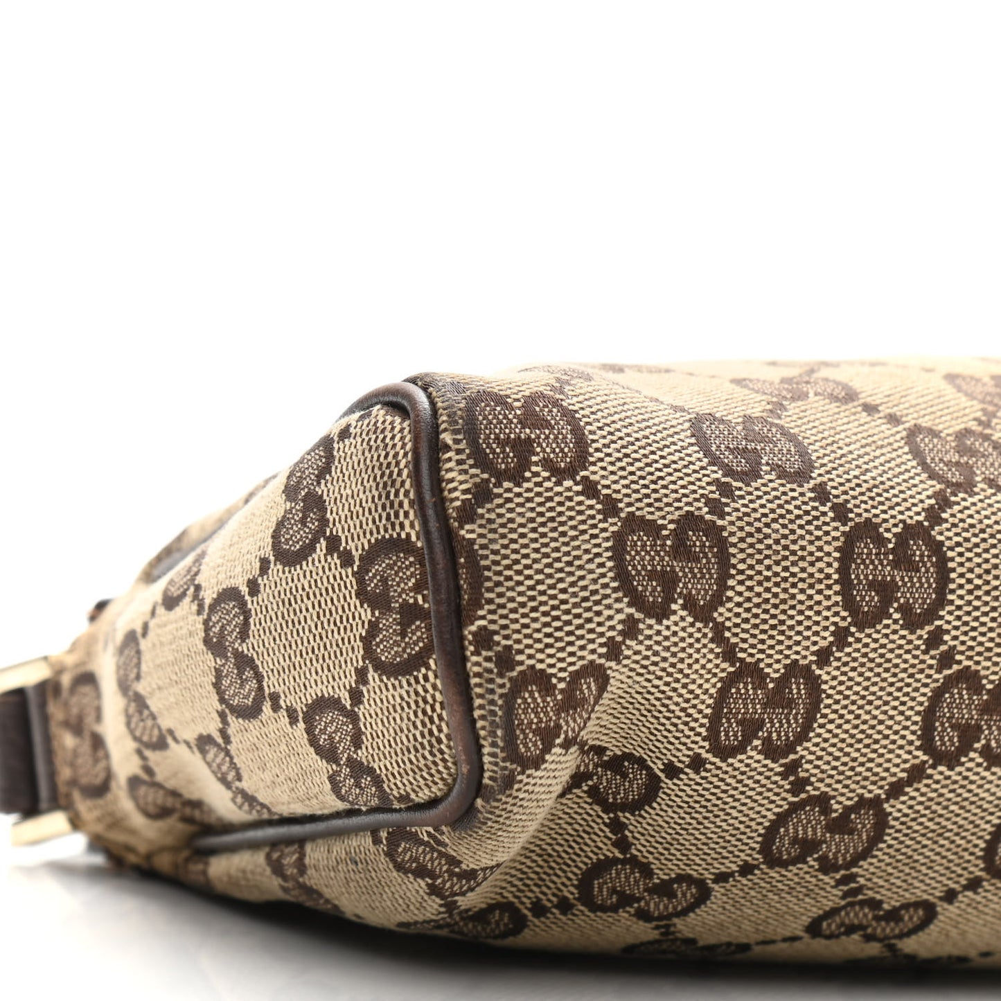 Monogram D Ring Cosmetic Case Brown