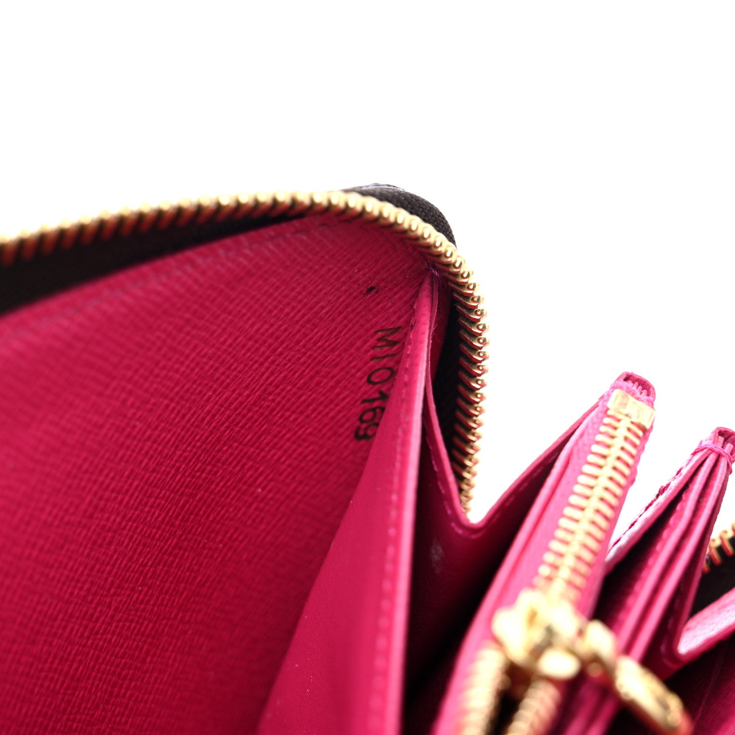 Louis Vuitton Monogram LV Love Lock Zippy Wallet 7 of 9