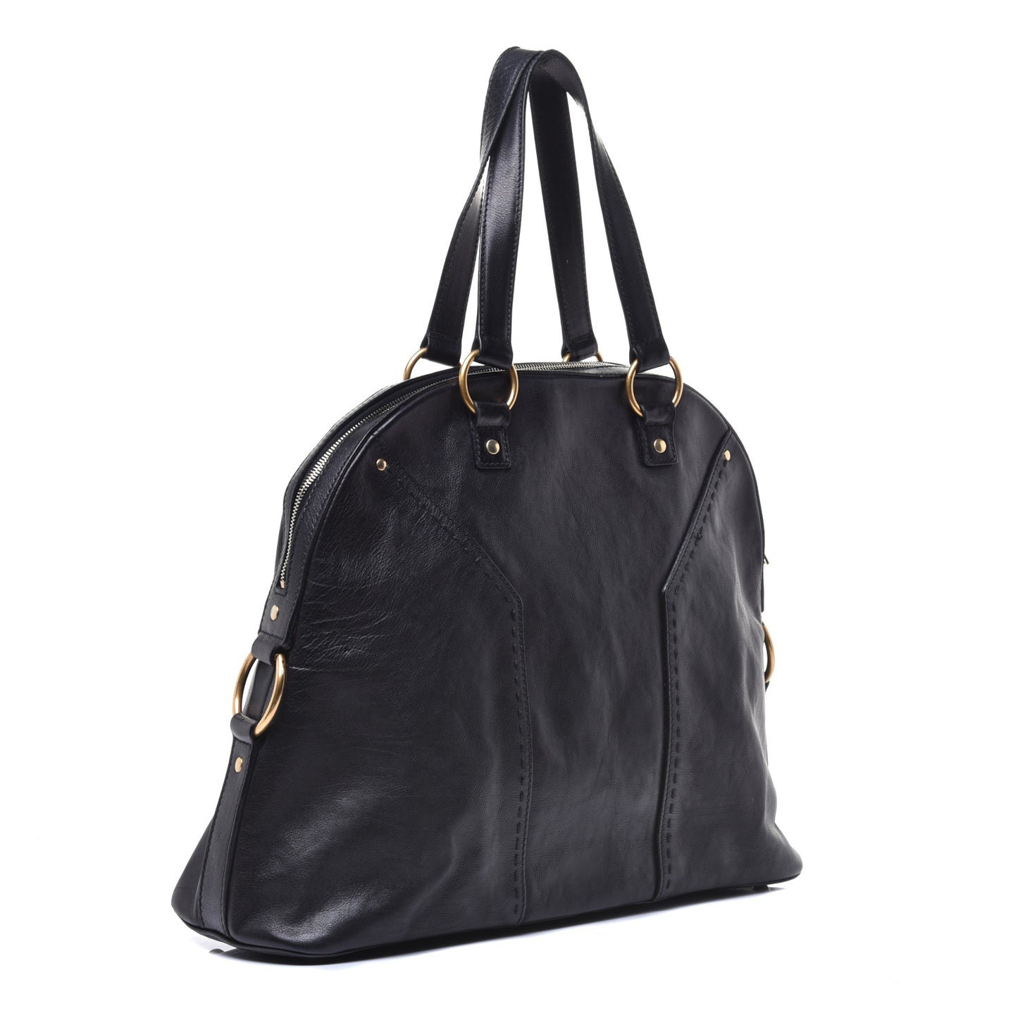 Calfskin Oversized Muse Black