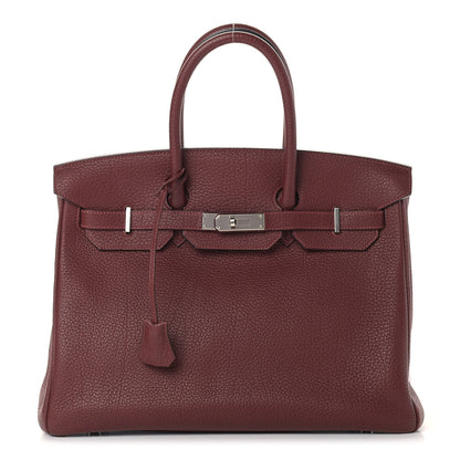 Hermes Fjord Birkin 35 Rouge H 1 of 11