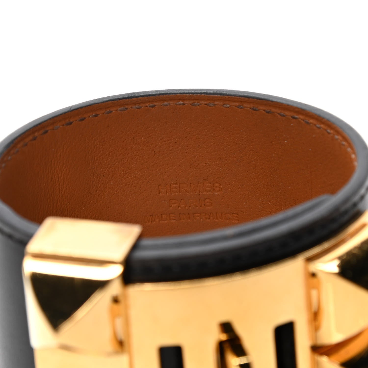 Hermes Collier de Chien CDC Bracelet S Black 3 of 5