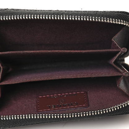 Chanel Caviar Quilted Zip Coin Purse Black 5 of 8