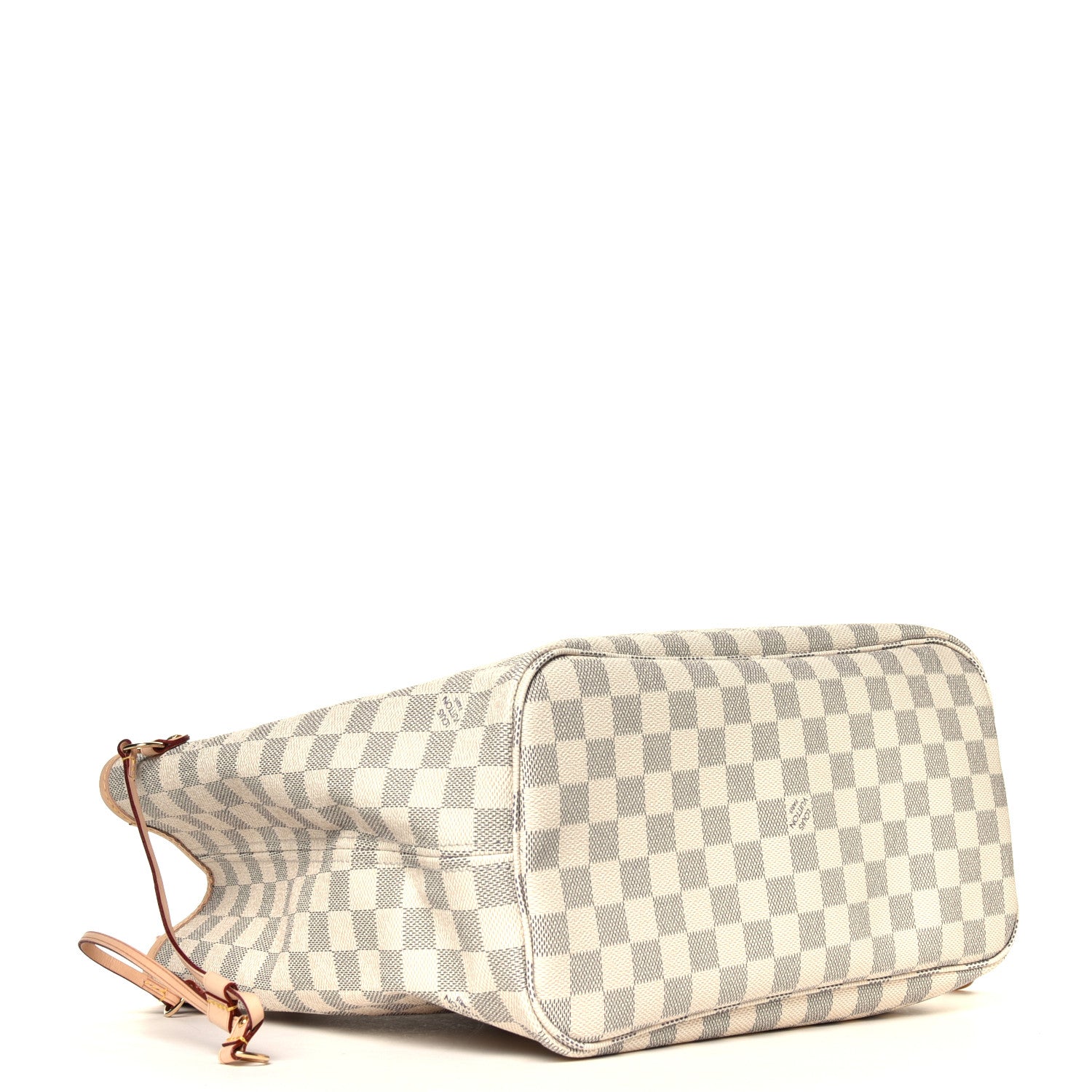 Louis Vuitton Damier Azur Neo Neverfull MM Rose Ballerine 6 of 8