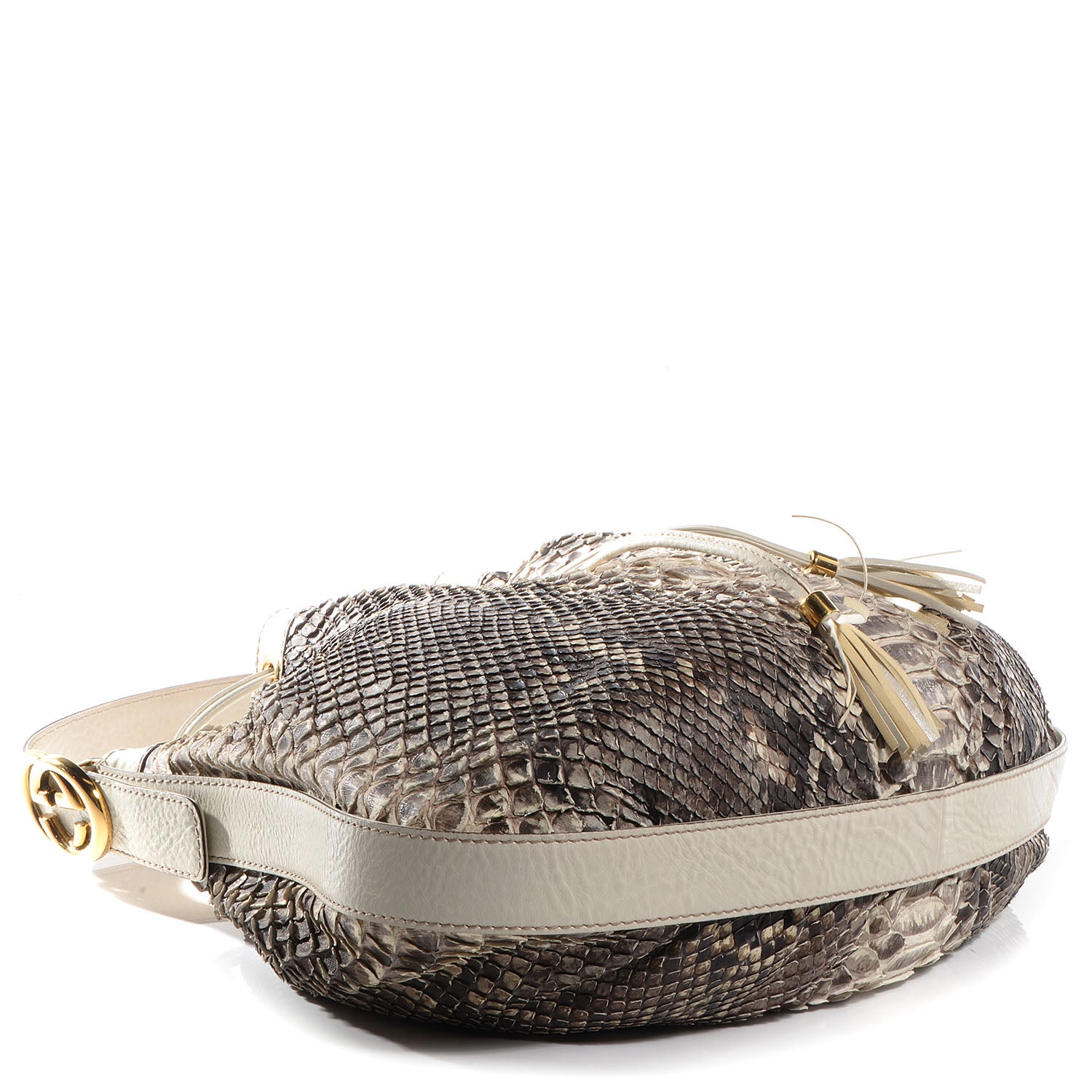 Gucci Python Medium Interlocking Icon Tote 4 of 7