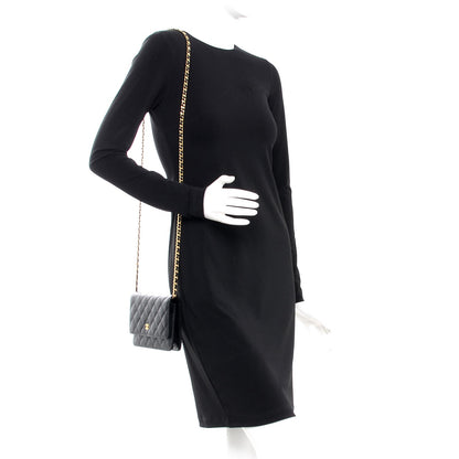 Chanel Caviar Quilted Wallet On Chain WOC Black 2 of 11